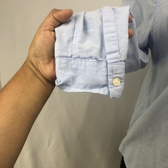 Old Navy Button Up Womens M Blue - Picture 6 of 16